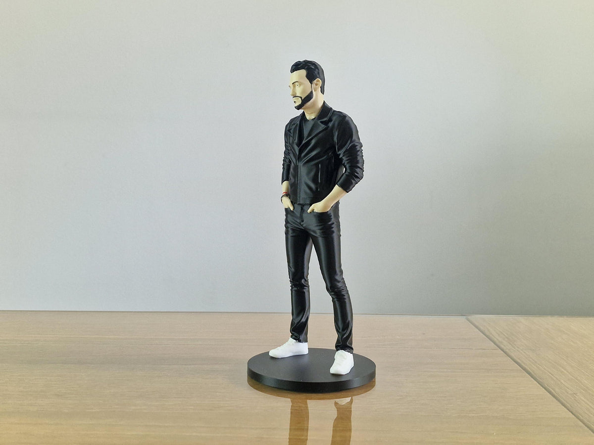 DJ Statue 20cm - Inspired by Brodinski - Electronic Music Collectible Figure - Techno Gift for DJ Fans