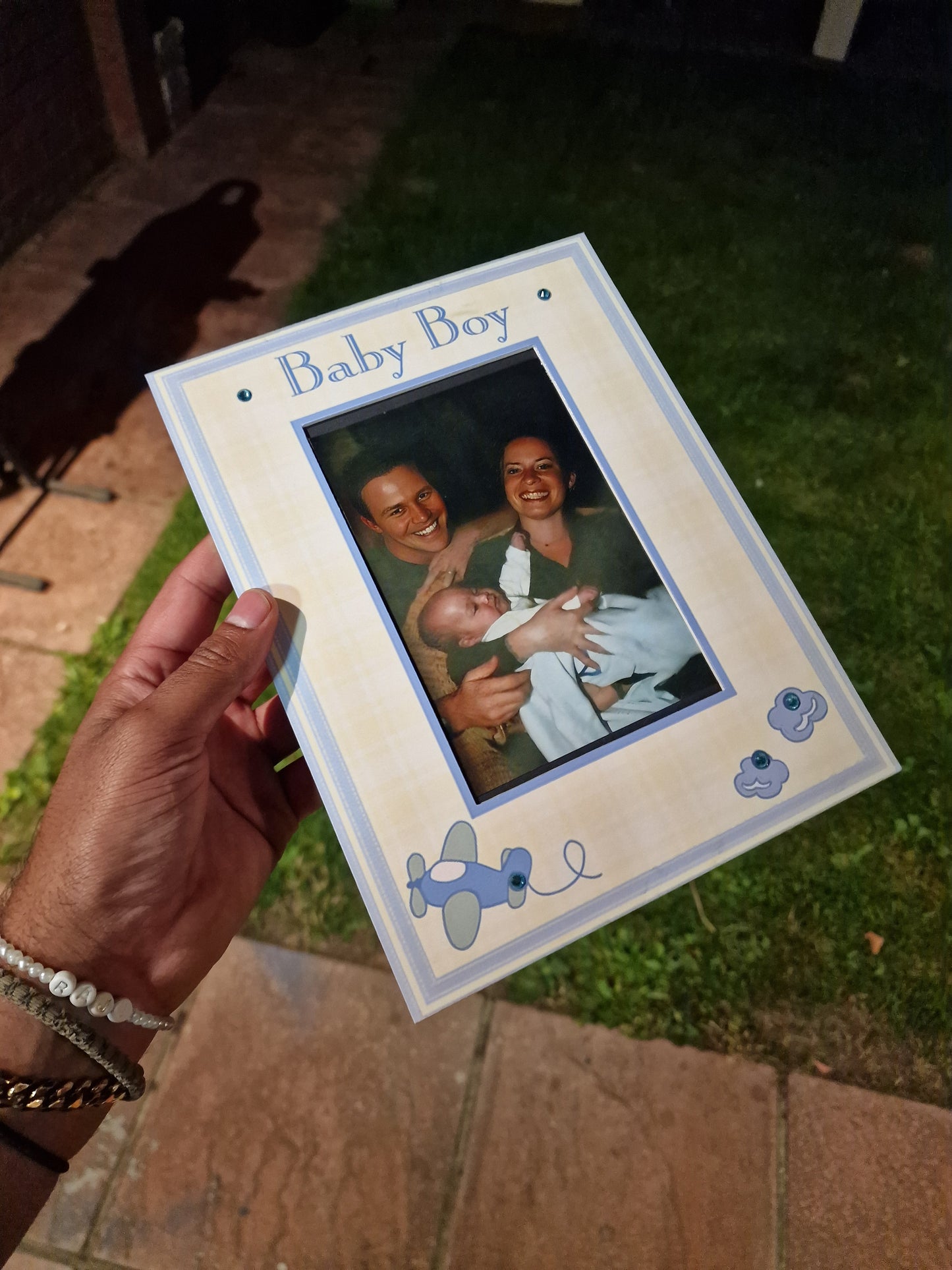 Charmed Inspired Baby Boy Photo Frame – Wyatt Halliwell - Replica Prop