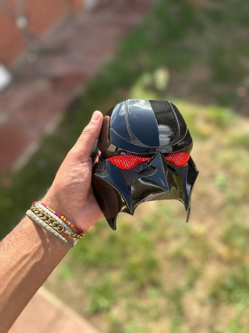 The Weeknd After Hours Til Dawn mask, glossy black resin