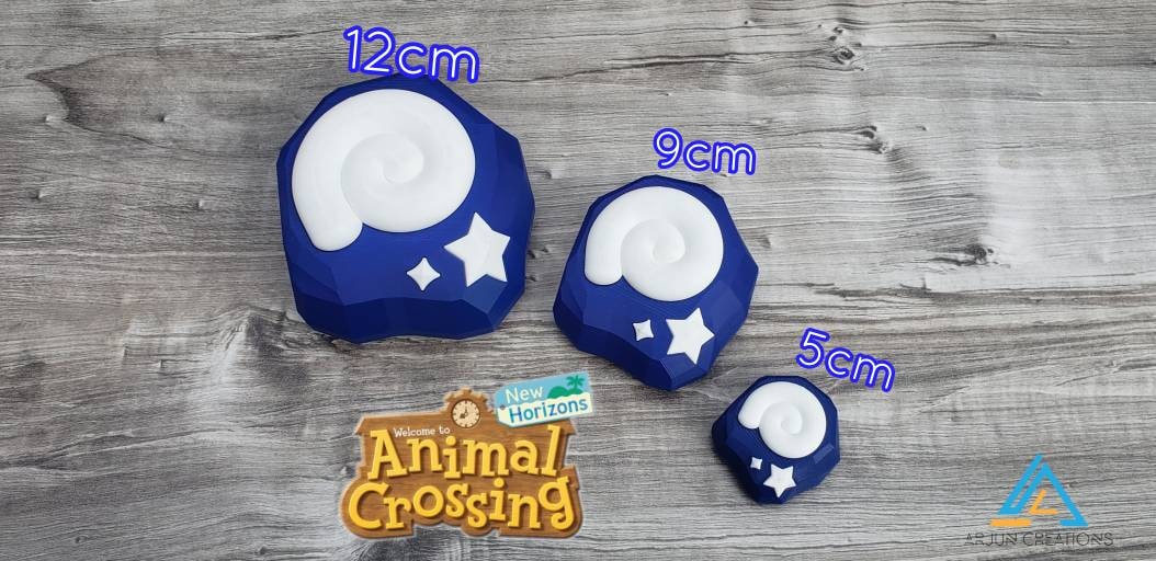Animal Crossing Fossil Storage box - 3D Printed - Custom Colours- New Horizons - New Leaf - Perfect Gift - Personalized