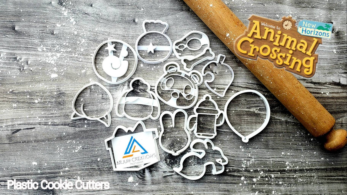 Villager Life Cookie Cutter Set - Inspired by Animal Crossing - 3D Printed Baking