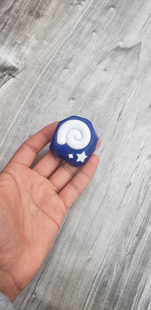 Fossil Ring Box - Custom Colours Wedding Proposal Box - Inspired by Animal Crossing