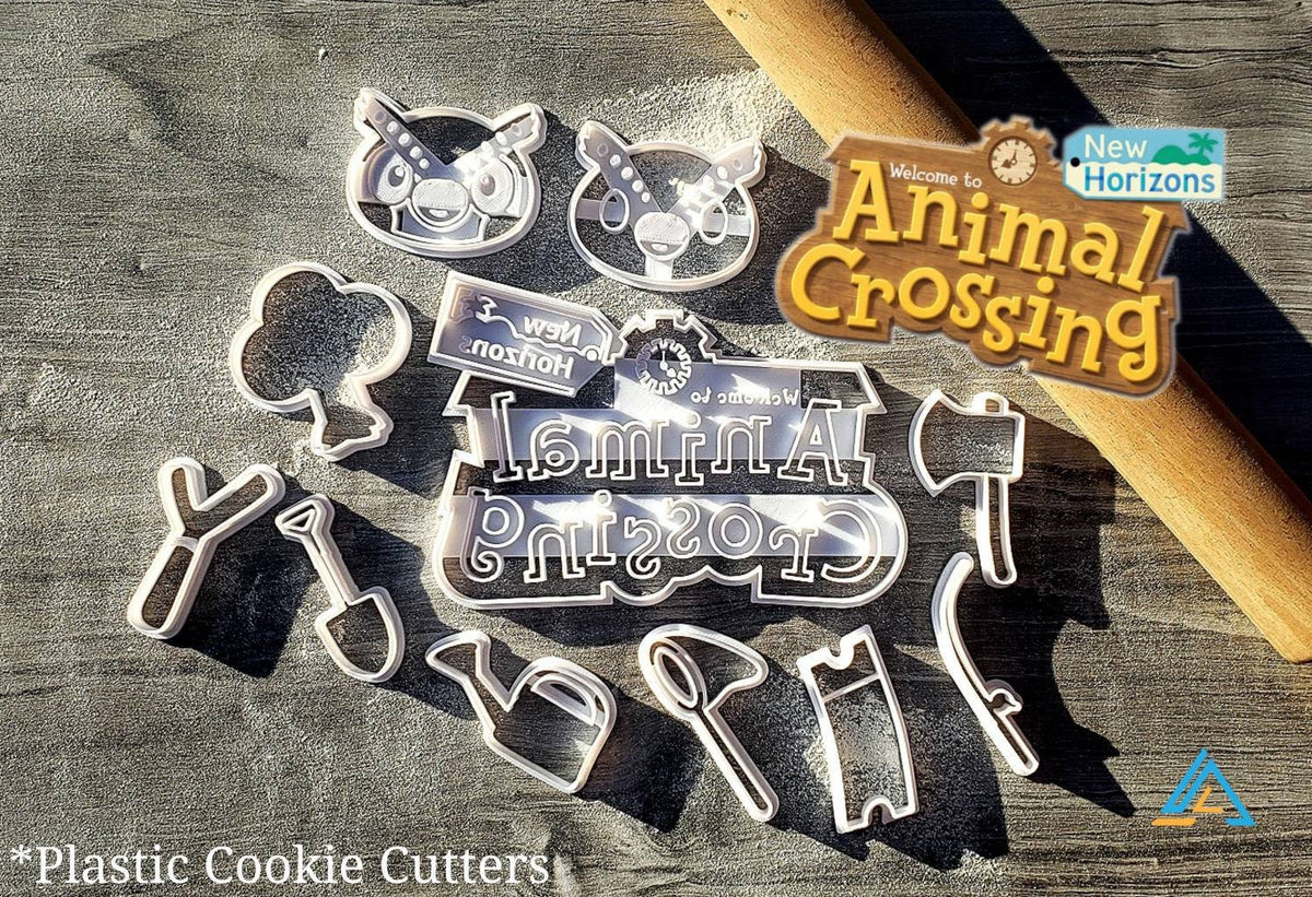 Villager Life Cookie Cutter Set - Inspired by Animal Crossing - 3D Printed Baking