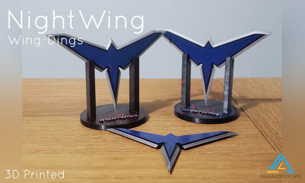 Nightwing Throwing Blade Prop - Inspired by Titans - 3D Printed - Utility - 2021 - Cosplay - Mancave - TV Show