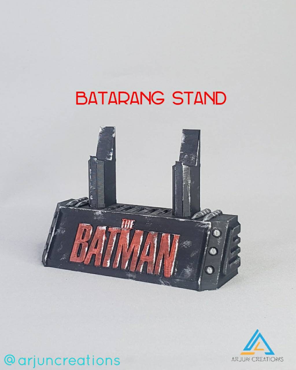 Chest emblem prop with stand