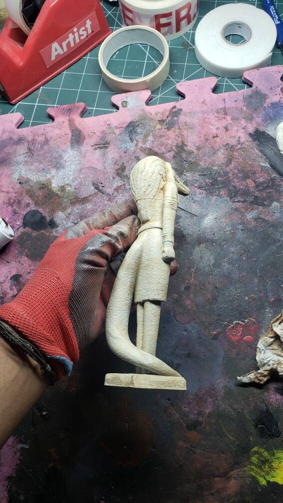 Ammit Prison Banishment Bust 3D Printed Sculpture - Inspired by Marvel's Moon Knight