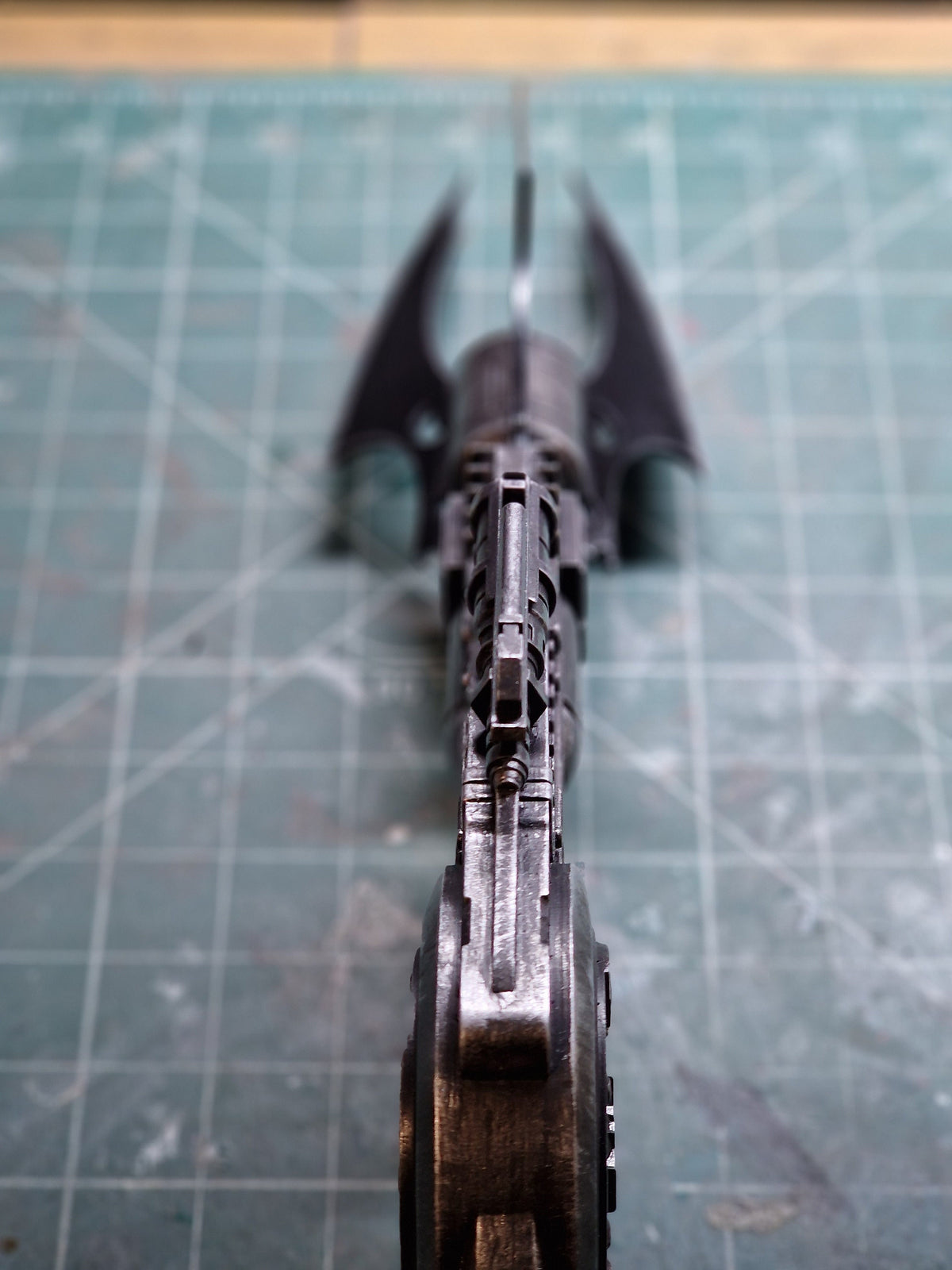 Grappling hook prop side view