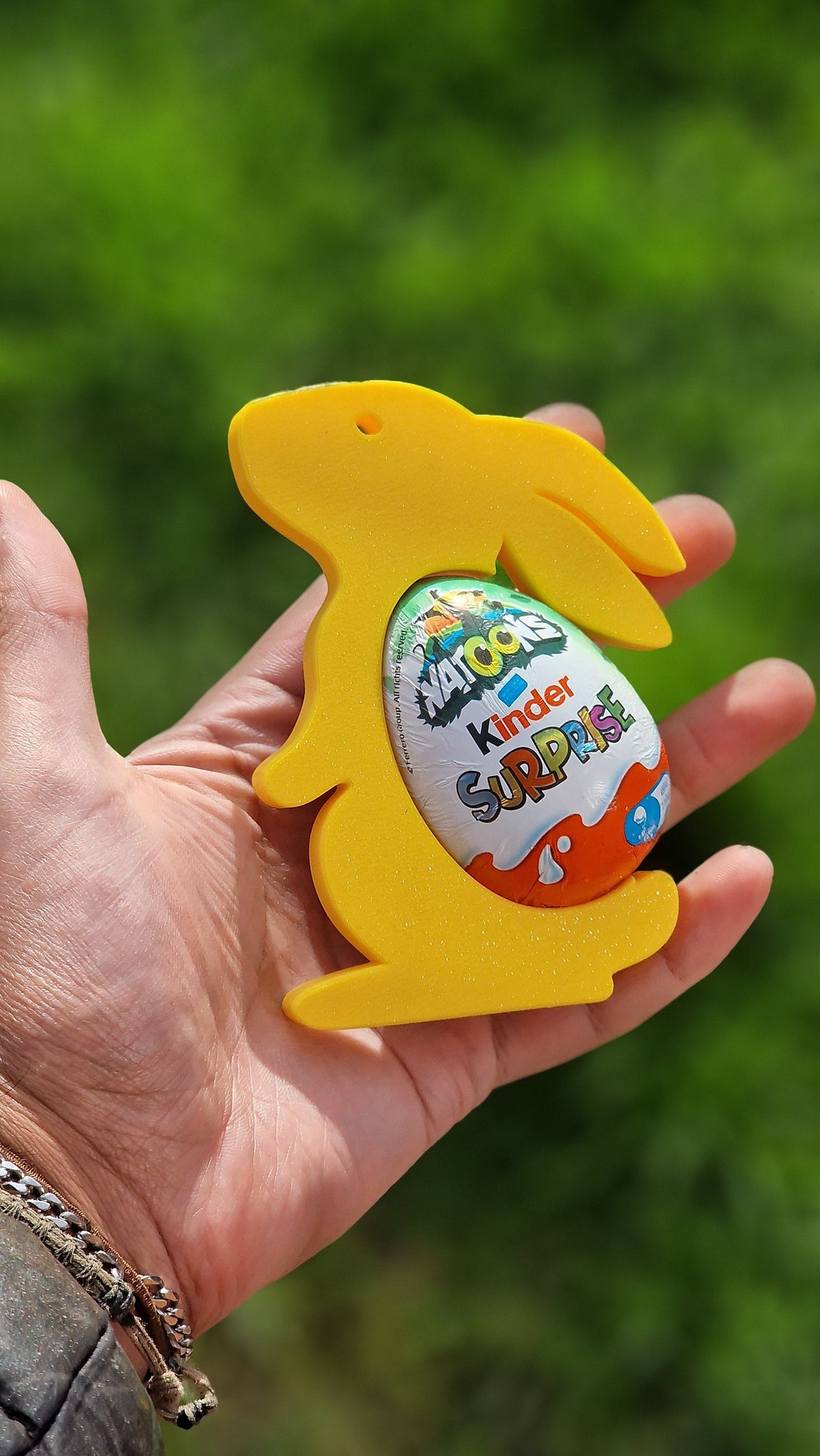 Easter Bunny Egg Holder - Kinder Egg - Easter Hunt - 3D Printer - Many Colours