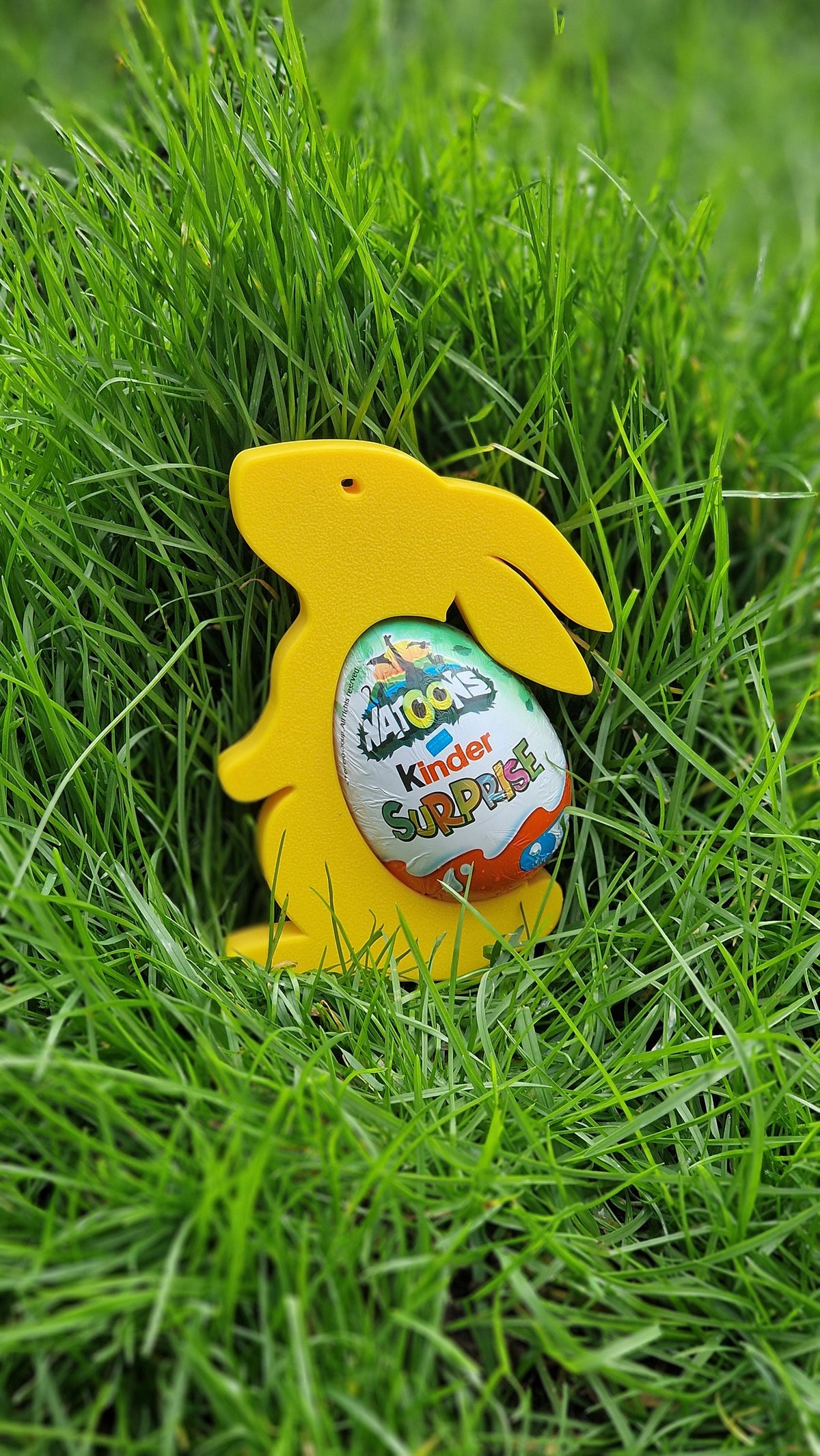 Easter Bunny Egg Holder - Kinder Egg - Easter Hunt - 3D Printer - Many Colours