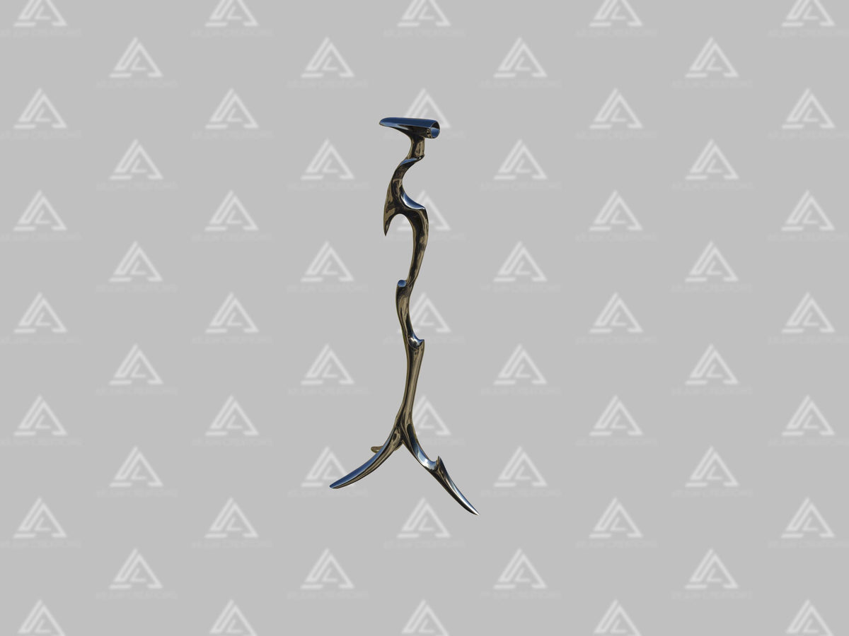 The Weeknd Microphone DIGITAL After Hours Til Dawn Chrome DIGITAL 3D MODEL