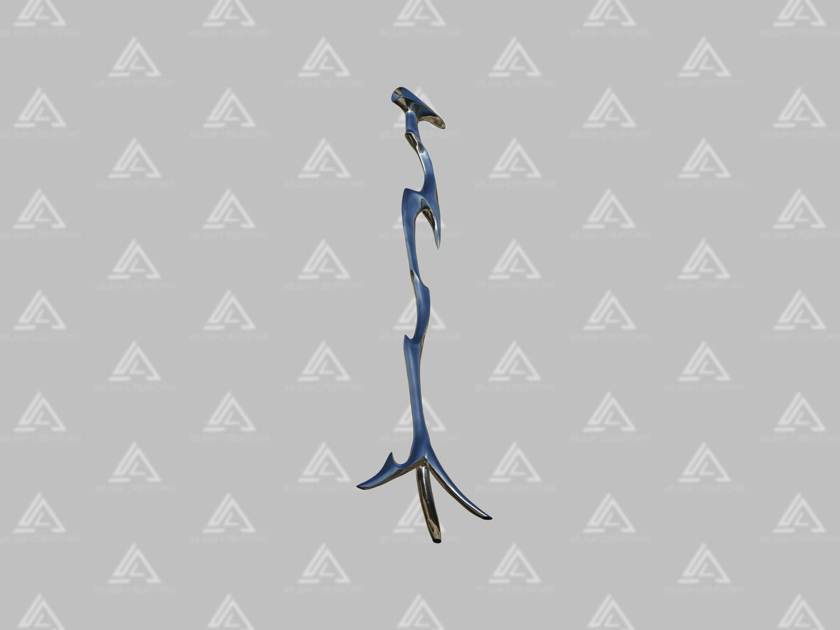 The Weeknd Microphone DIGITAL After Hours Til Dawn Chrome DIGITAL 3D MODEL