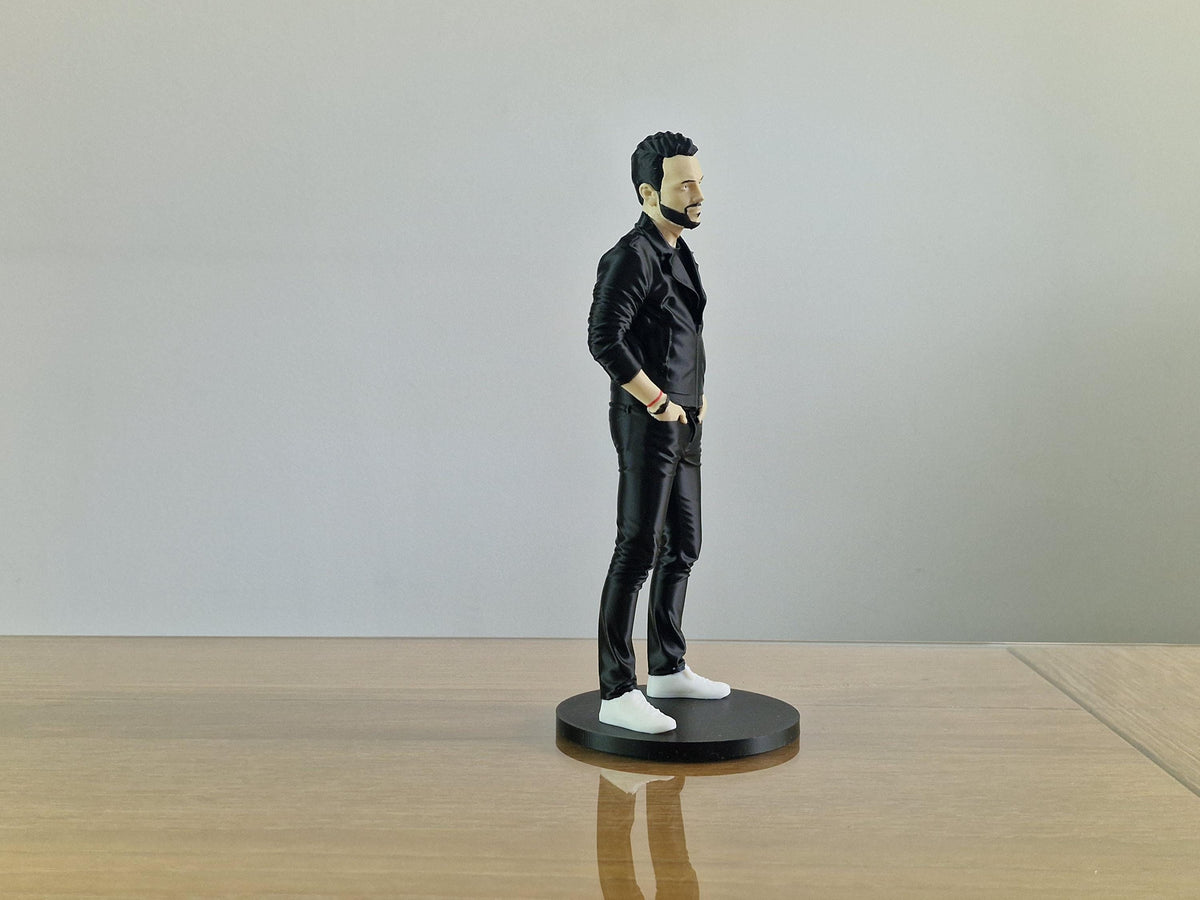 DJ Statue 20cm - Inspired by Brodinski - Electronic Music Collectible Figure - Techno Gift for DJ Fans