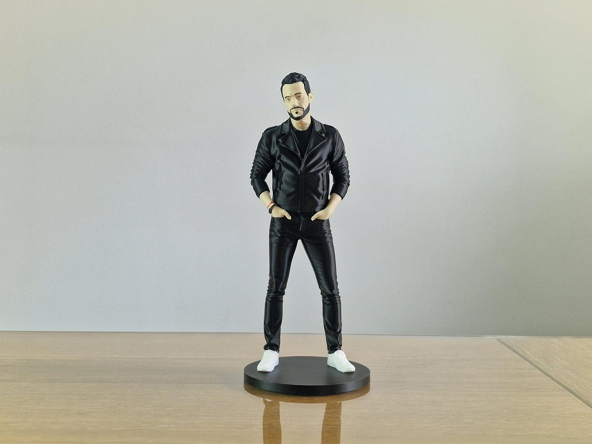 DJ Statue 20cm - Inspired by Brodinski - Electronic Music Collectible Figure - Techno Gift for DJ Fans
