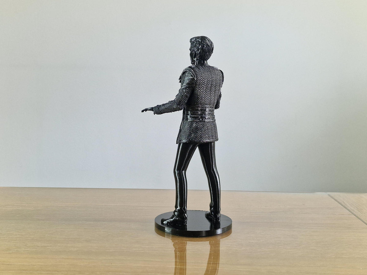 Techno DJ Collectible Figure Statue - Inspired by Gesaffelstein - Electronic Music Producer Figure - Dark Techno Decor - DJ Fan Gift (Masked Festival Look)
