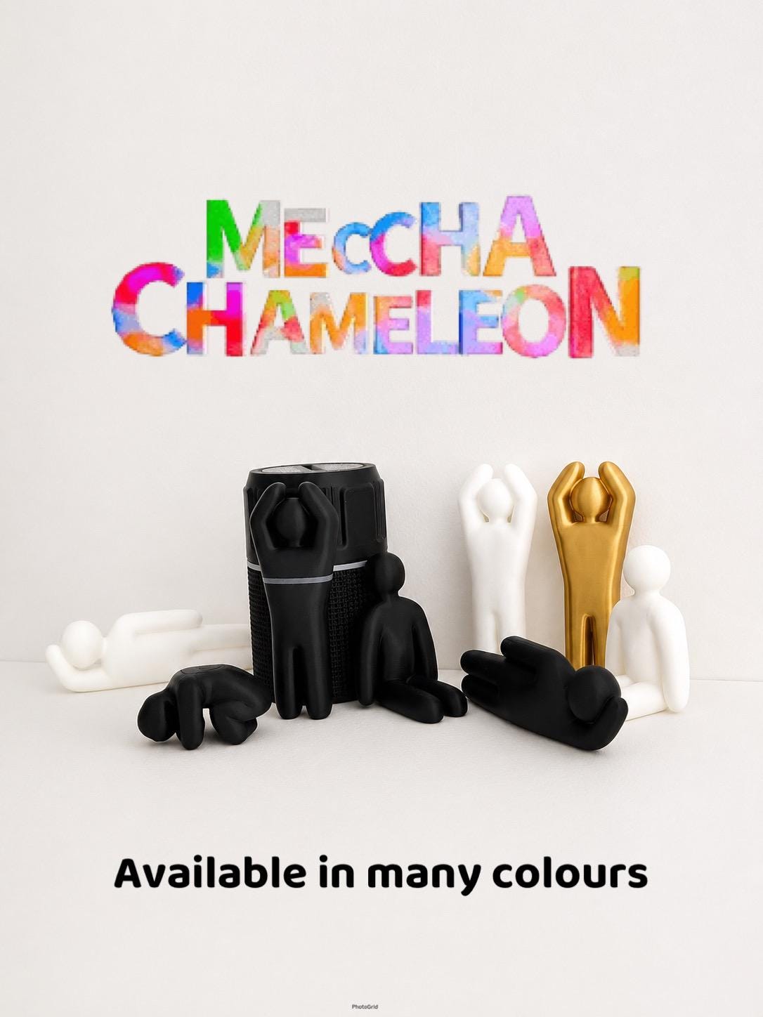 Meccha Chameleon Mecha 3D Printed Figures – Custom Colour Gaming Collectible Fan Art
